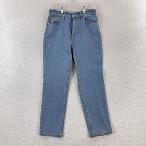 Everlane Blue The Original Cheeky Jean Womens Crop Organic Cotton‎ Size 28